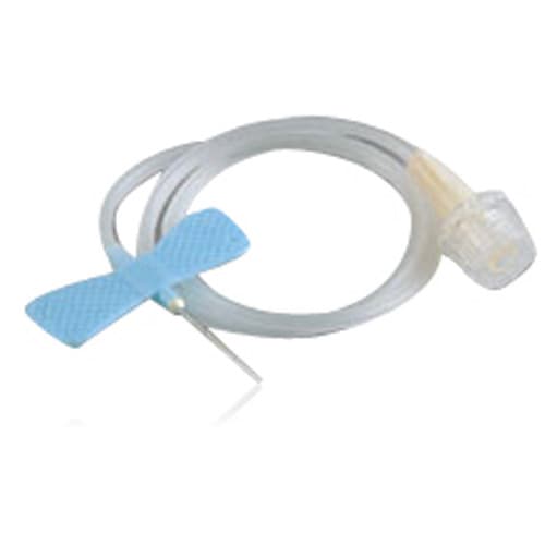 Exel Butterfly Winged Infusion Set, 23G x 3/4", 12" Tubing, Sterile, Latex-Free, 50/Bx, 26706 thumbnail 2