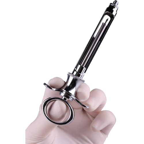 Miltex Petite C-W Type Aspirating Syringe, 1.8 cc, Thumb Ring Handle, 77-70, 1/Pkg thumbnail 8