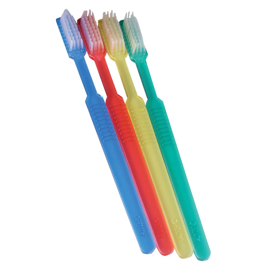 Dental City Prepasted Disposable Toothbrushes, One Time Use, 100/Pack - Dental City - Disposable One Time Use Toothbrush - Image 1
