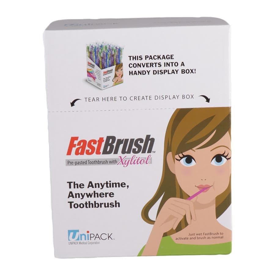 Dental City Disposable One Time Use Toothbrush, 100/Pack - Dental City - Disposable One Time Use Toothbrush - Image 1