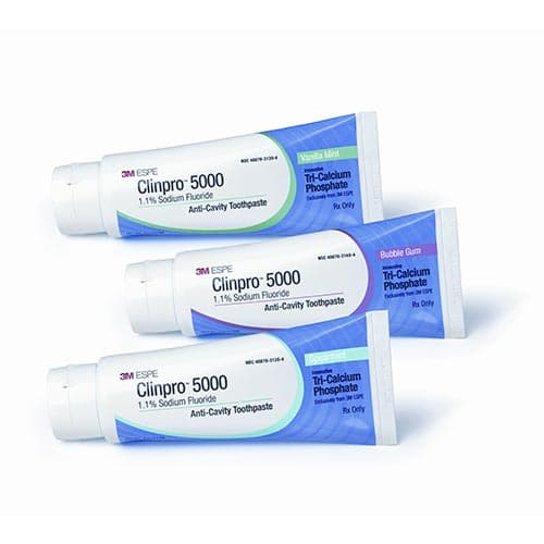 3M Clinpro 5000 1.1% Sodium Fluoride Anti-Cavity Toothpaste, Vanilla Mint, 4 oz Tube, 12115 thumbnail 11