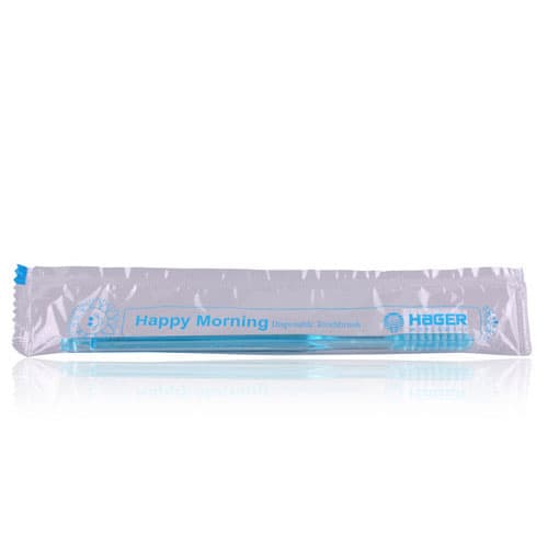 Happy Morning Disposable Pre-Pasted Toothbrush with Mint Toothpaste, Soft Bristles, Individually Wrapped, 100/Box, 605401 thumbnail 16