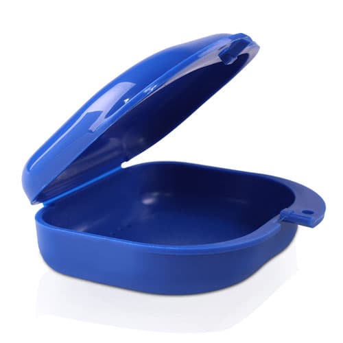 Plasdent Chroma Retainer Box with Label, Salmon, 3-1/8"W x 3"L x 1"H, 12/Pkg, CR2000-5X thumbnail 3