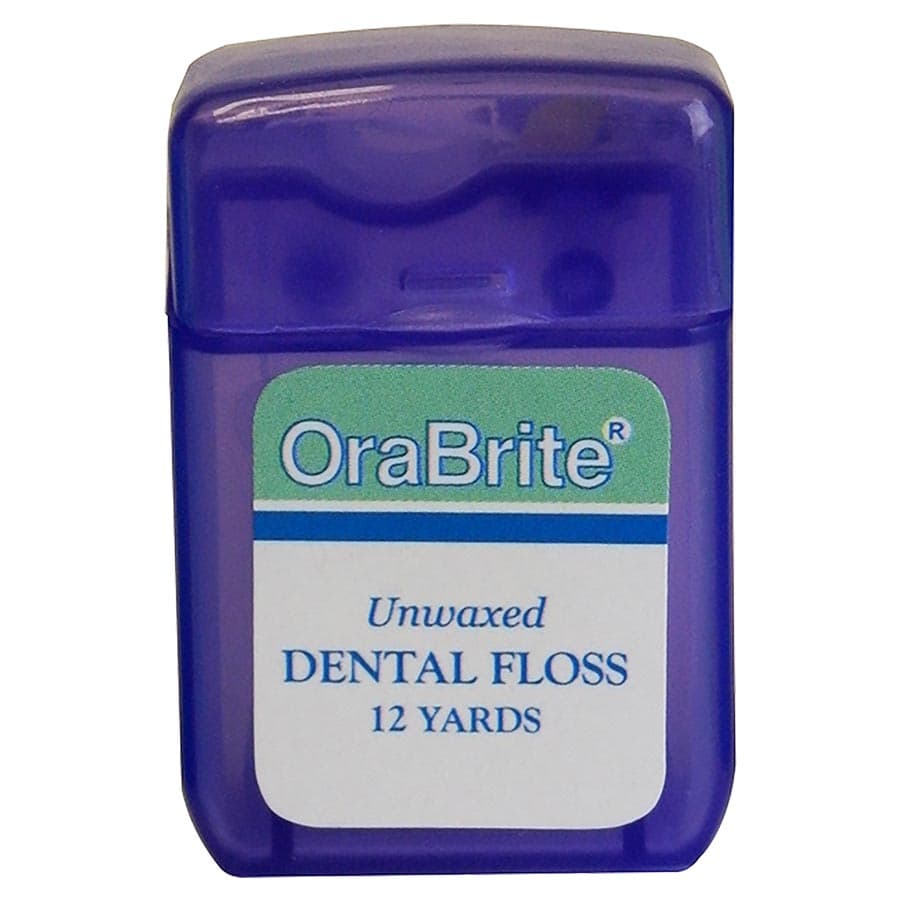 Oraline Unwaxed Dental Floss, Patient Size, 12 yd, 144/Box, 33820 - Oraline - Dental Floss (Patient Size) - Image 1