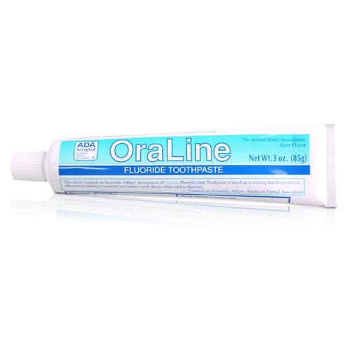 Oraline Toothpaste, Mint, 3 oz Tube, 72/Pack, Item 42100 - Oraline - Toothpaste - Image 1