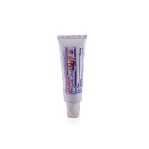 OraLine Kids Fluoride Toothpaste, Bubblegum Flavor, 0.85 oz Tube, 144/Pack - OraLine Kids Fluoride Bubblegum Toothpaste .85 oz. 144/Pack - Image 1