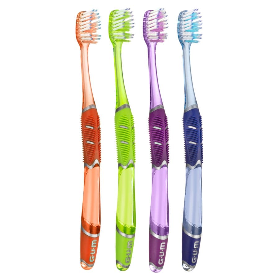 GUM Technique Deep Clean Toothbrush, Soft, Compact Head, Assorted Colors, 12/Box, 525TPA1 thumbnail 13