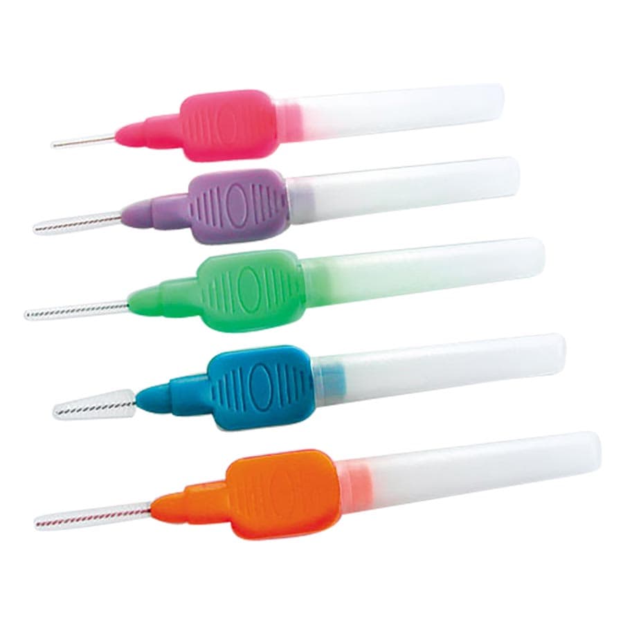Allpro Interdental Travel Brushes, Violet, 0.65mm/15mm, 36/Pkg, T-2-36 thumbnail 2