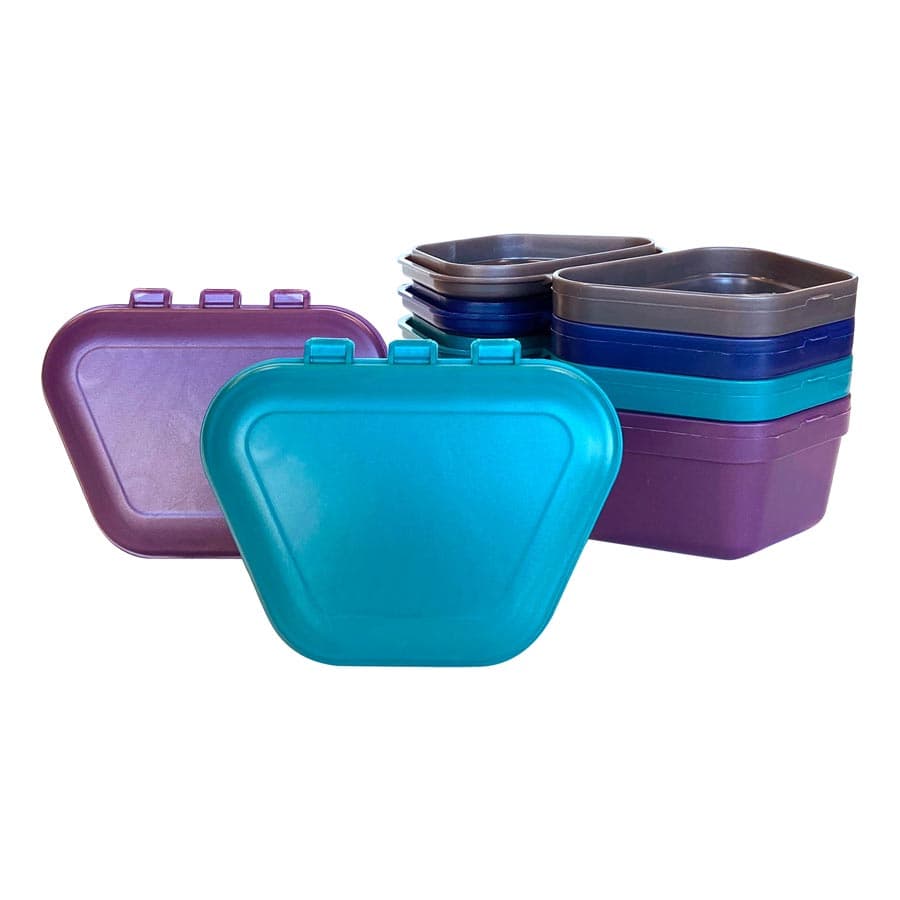 Zirc Denture Box, Assorted Colors, 3-3/4" x 1-3/4", 12/Pk, 30R800 thumbnail 6