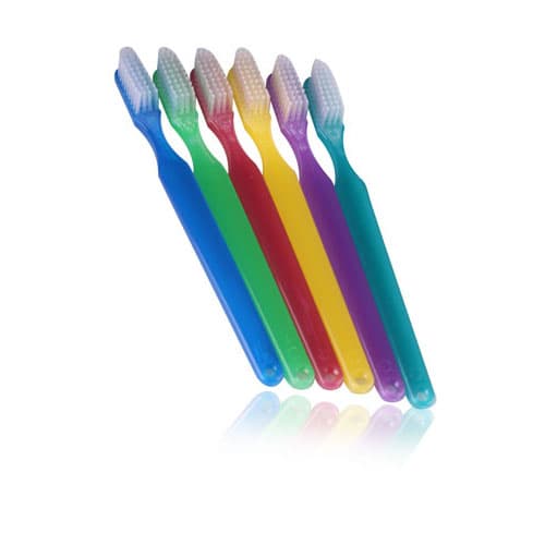 Oraline Rainbow Toothbrushes, Adult, 144/Case, 81000 - Oraline - Rainbow Toothbrushes - Image 1