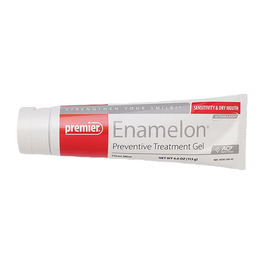Enamelon Preventive Treatment Gel, Clean Mint, 4 oz Tube, 12/Case - Enamelon Treatment Gel 4.0oz Display Pack (12) - Image 1