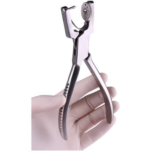 J&J Instruments Ainsworth Rubber Dam Punch, Stainless Steel, 11-500, Each thumbnail 3