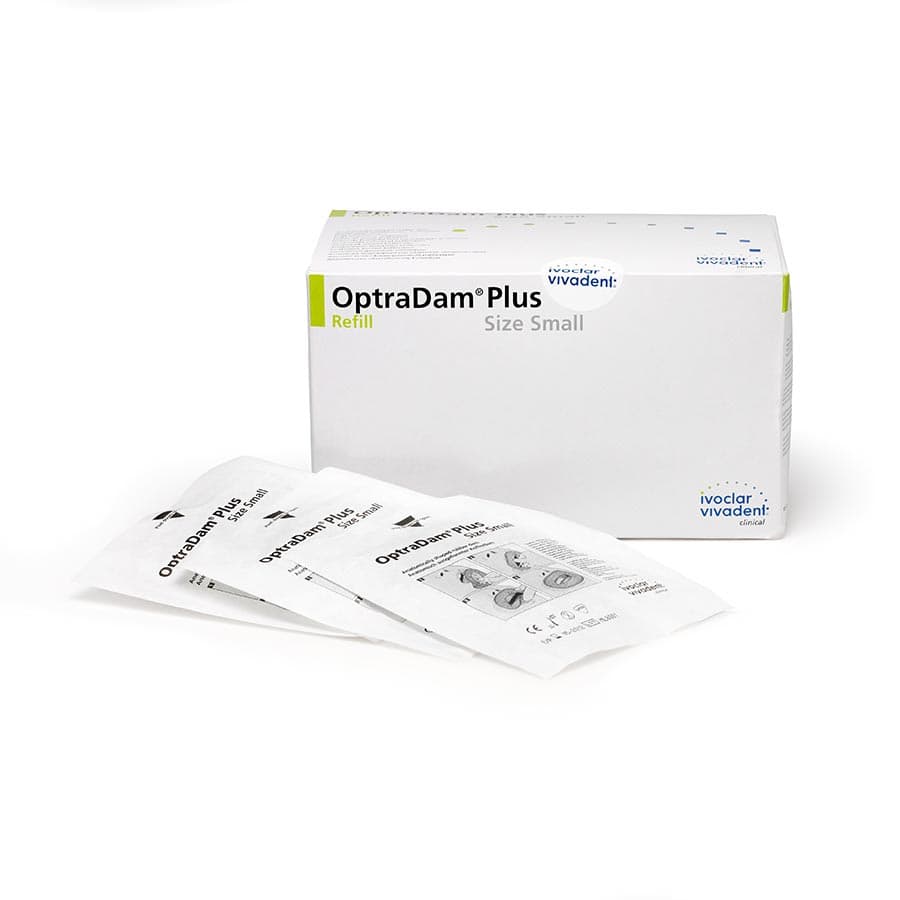 OptraDam Plus Preframed Rubber Dam, Latex, Small, Blue, 50/Box, 627400AN thumbnail 6