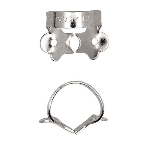Ivory Stainless Steel Rubber Dam Clamp, Winged, #1A, Bicuspid/Anterior, 50057308 thumbnail 5