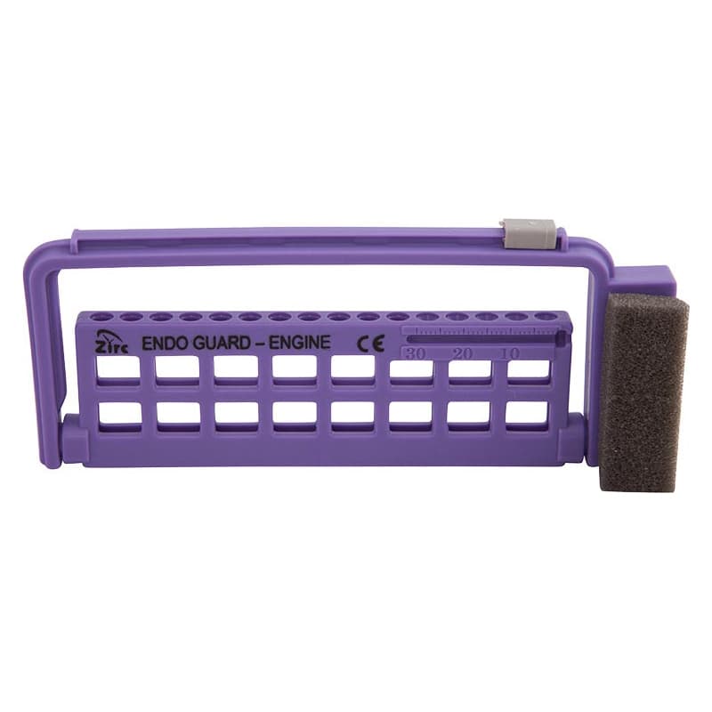 Zirc Steri-Endo Guard Hand Endodontic File Organizer, Neon Purple, Holds 16 Files/Reamers, 50Z450R thumbnail 3