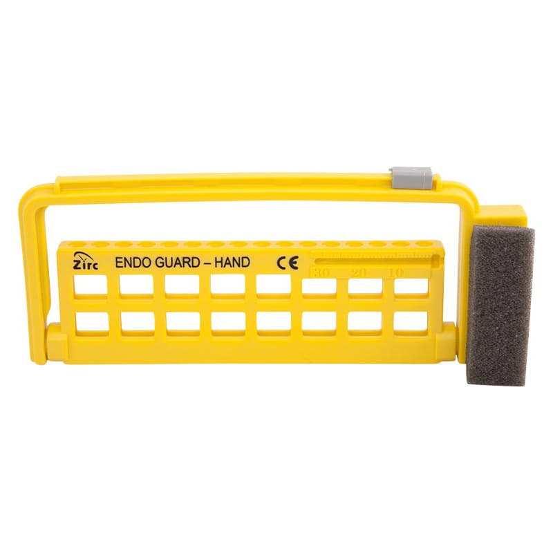 Zirc Steri-Endo Guard Hand Endodontic File Organizer, Neon Yellow, Holds 16 Hand Files/Reamers, 50Z450-O thumbnail 2
