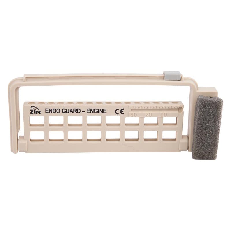 Zirc Steri-Endo Guard Engine Endodontic File Organizer, Beige, Holds 11 Engine & 5 Hand Files, Autoclavable, 50Z452-G thumbnail 4