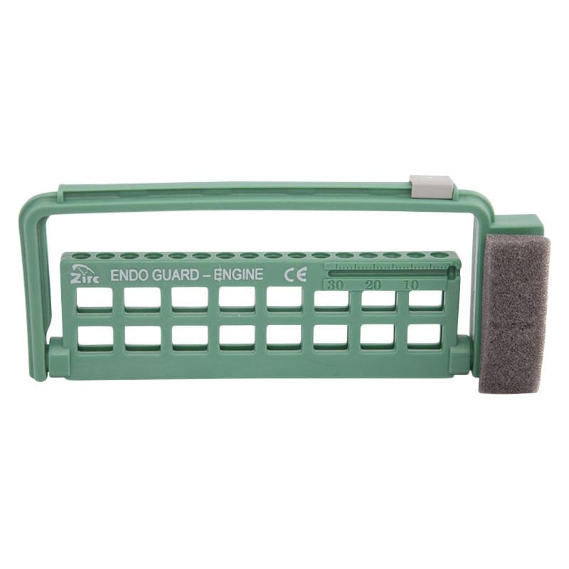 Steri-Endo Guard Engine Organizer, Green, Holds 11 Engine & 5 Hand Files, 50Z452D thumbnail 6