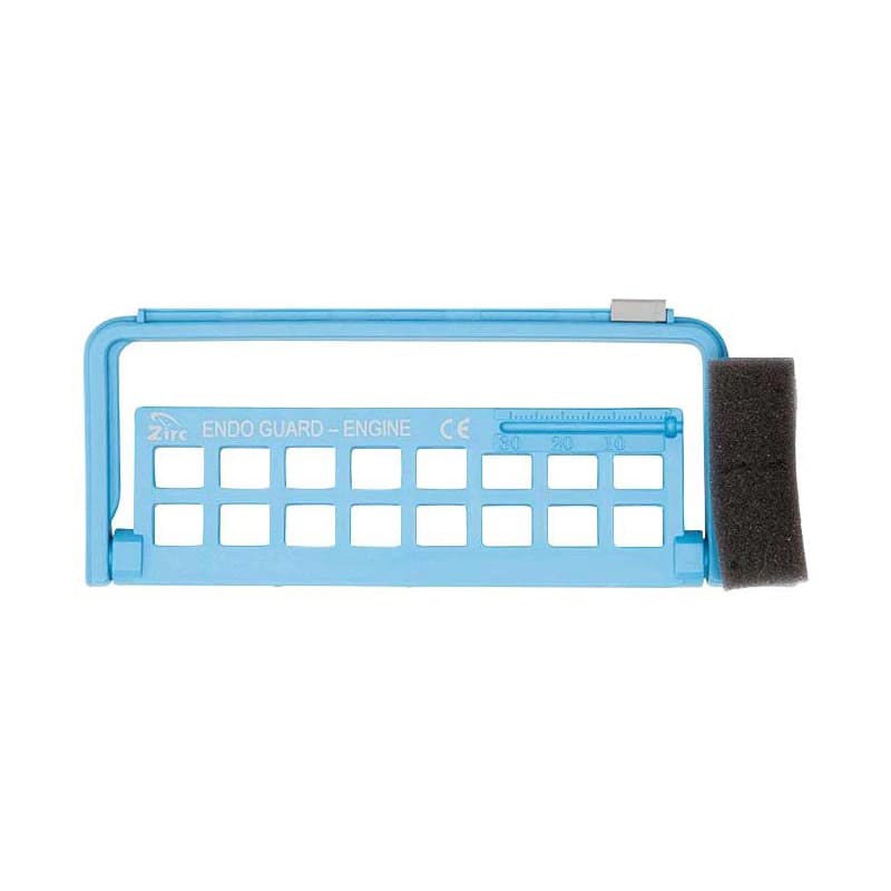 Zirc Steri-Endo Guard Engine File/Reamer Organizer, Neon Blue, Holds 11 Engine & 5 Hand Files, 50Z452N thumbnail 3