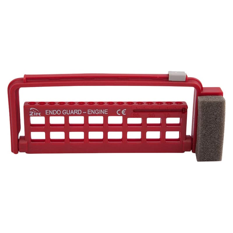 Zirc Steri-Endo Guard Engine Organizer, Red, Holds 11 Engine & 5 Hand Files, 50Z452-M thumbnail 4