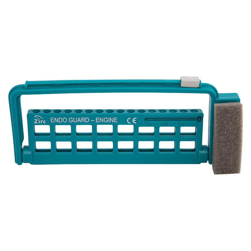 Steri-Endo Guard Engine File/Reamer Organizer, Teal, Holds 11 Engine & 5 Hand Files, 50Z452J thumbnail 6