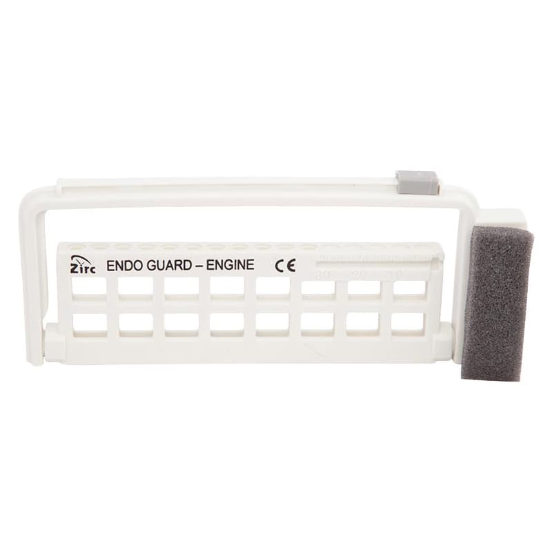 Zirc Steri-Endo Guard Engine File/Reamer Organizer, White, Holds 11 Engine & 5 Hand Files, 5-3/8" x 3/8" x 2-3/16", 50Z452A, 1/Pk thumbnail 4