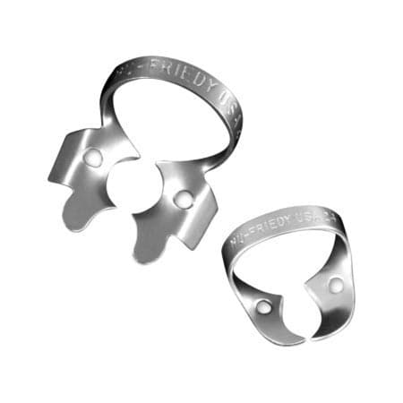 Hu-Friedy Satin Steel Rubber Dam Clamp Set, 8 Clamps, RDCSET thumbnail 5
