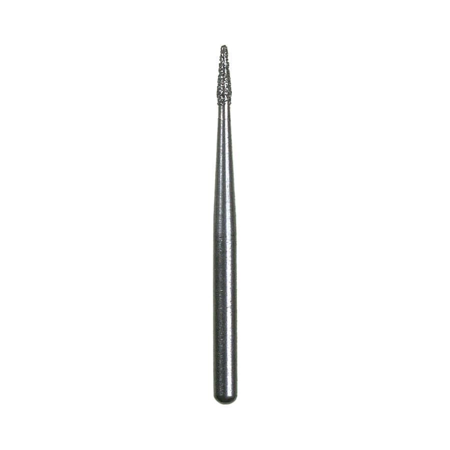 Spring Health Products #201.3 Fine Needle Diamond Bur, FG Friction Grip, 0.8mm Diameter, 3.0mm Length, Single-Use, 25/Pack, 889-008 thumbnail 4