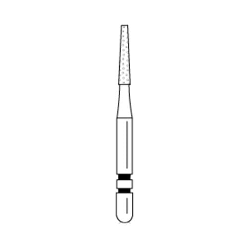 Two Striper Operative Diamond Burs, FG, Flat End Taper, #170L, 1.2 mm, Medium, Blue, 5/Pk, 2013241 thumbnail 6