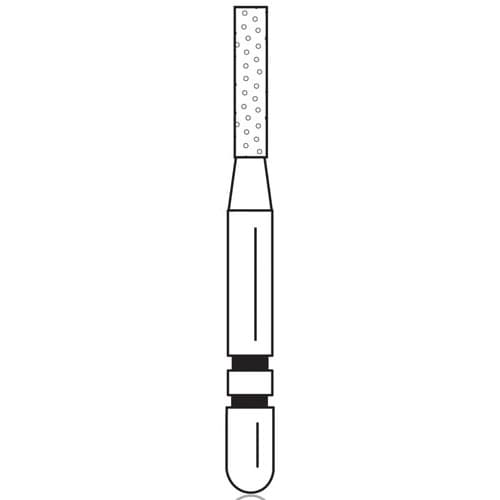 Two Striper Diamond Bur, FG, Flat-End Cylinder, #515.5, 1.2 mm, Coarse, Green, 5/Pk, 2015275 thumbnail 10