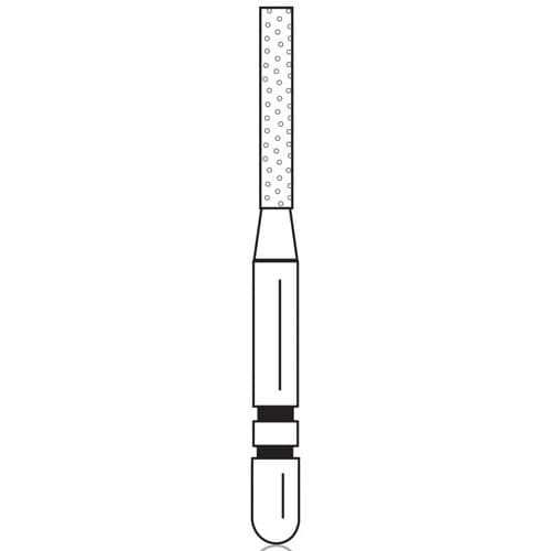 Two Striper Diamond Bur, FG, Flat-End Cylinder, #515.7C, 1.2 mm, Coarse, Green, 5/Pk, 2015277 thumbnail 10