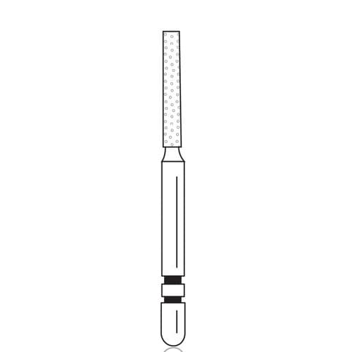 Two Striper Diamond Bur, FG, Flat-End Cylinder, #515.8C, 1.3 mm, Coarse, Green, 5/Pk, 2015279 thumbnail 10