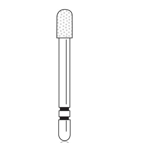 Two Striper Diamond Bur, FG, Round-End Taper, 776.4C, Coarse, Green, 2.6 mm Major/2.1 mm Minor Diameter, 4 mm Length, 5/Pk, 2015461 thumbnail 6