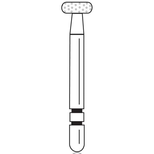 Two Striper Diamond Burs, FG, Wheel, 860C, 3.5 mm, Coarse, Green, 5/Pk, 2015543 thumbnail 6