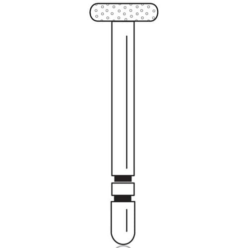 Two Striper Diamond Bur, FG, Wheel, #863, 4.7 mm, Coarse, Green, 5/Pk, 2015545 thumbnail 6