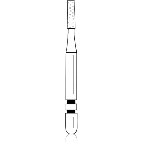 Two Striper Operative Diamond Bur, FGSS, Short Cut, Flat-End Cylinder, 557 S, 1.0 mm, Medium, Blue, 5/Pk, 2015915 thumbnail 6