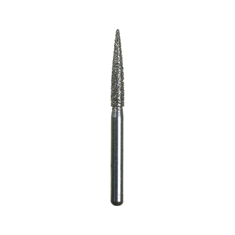 Spring Health Products FG Diamond Bur, Coarse, Flame, 863-018, Single-Use, 25/Pkg, 270.9C25 thumbnail 4