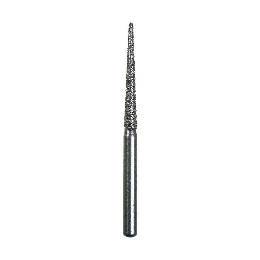 Spring FG Diamond Bur, Extra-Fine Round End Taper, Friction Grip, 850-012, Single-Use, 25/Pkg, 770.11C25 thumbnail 4