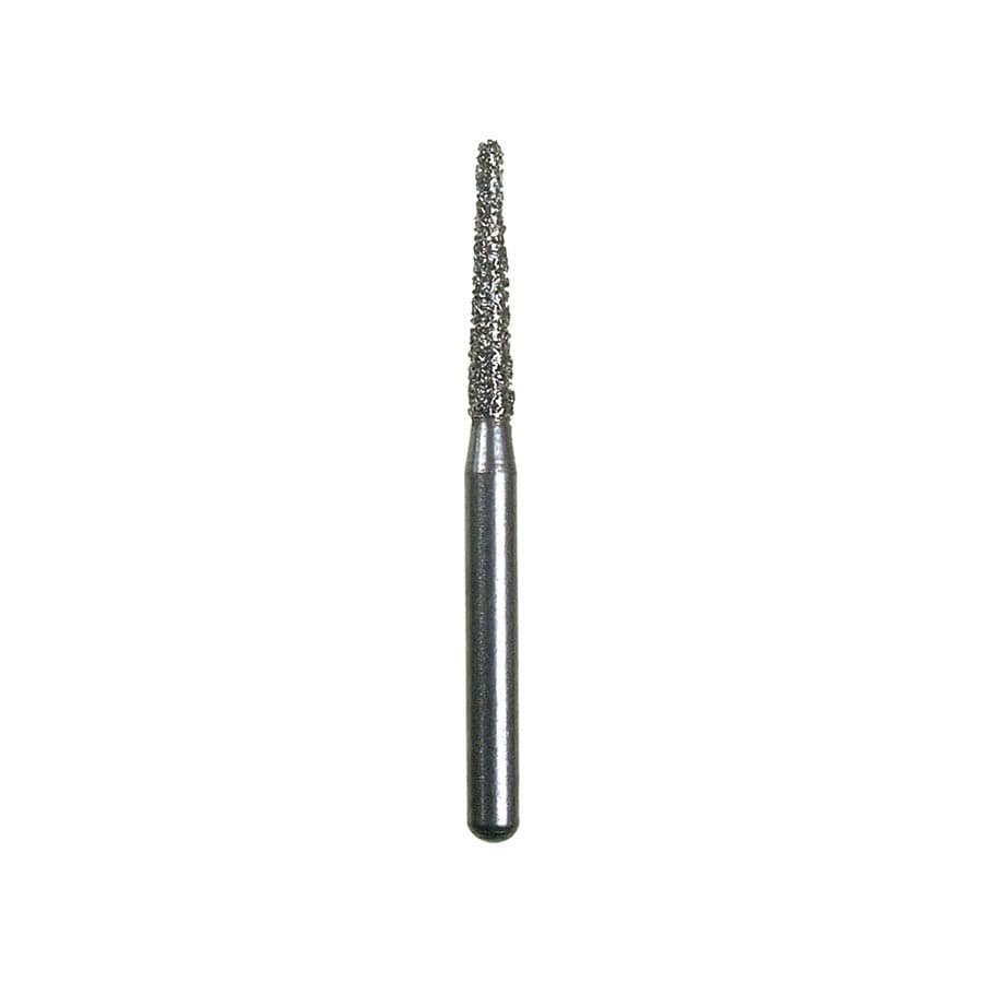 Spring Health Products #771.8 Coarse Round End Taper Diamond Bur, Friction Grip, 1.4mm Diameter, 25/Pack, 856-014 thumbnail 3