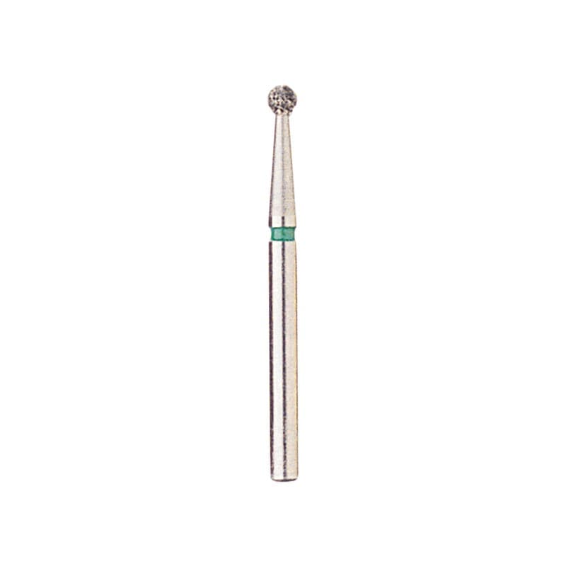 LA Axxess #2 Round Diamond Bur, Friction Grip, Coarse, 5/Pkg, 815-1418 thumbnail 3