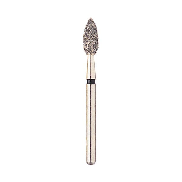 LA Axxess Football Shaped Diamond Bur, Friction Grip, Coarse, 5/Pk, 815-1419 thumbnail 3