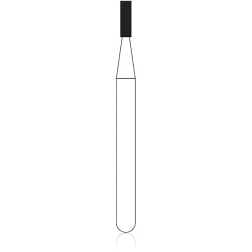 NTI FG Diamond Bur, Coarse, Flat End Cylinder, #835-009, 0.9 mm Diameter, 3.0 mm Length, Green, 5/Pk, C835-009 thumbnail 4