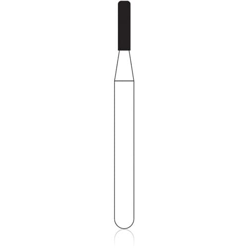 NTI FG Diamond Bur, Coarse, Modified Shoulder Cylinder, #835KR-010, 1.0 mm Diameter, 4.0 mm Length, 5/Pkg, C835KR-010 thumbnail 5
