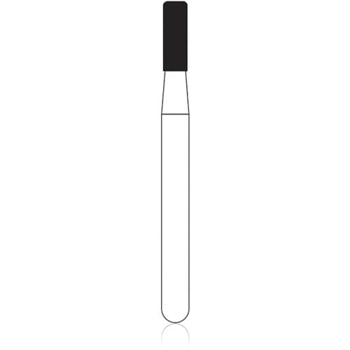 NTI Diamond Bur, FG, Modified Shoulder Cylinder, #835KR-014, 1.4 mm, Coarse, Green, 5/Pk, C835KR-014 thumbnail 6