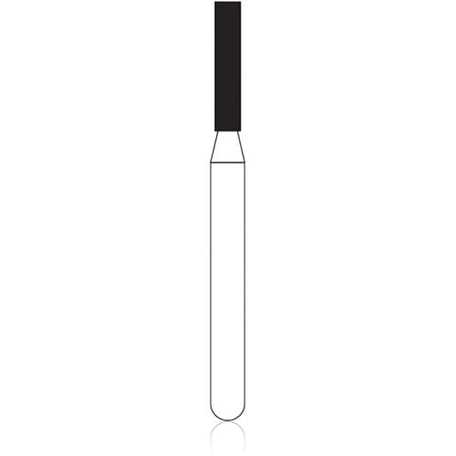 NTI Diamond Bur, FG, Cylinder Flat End, #C836-012, 1.2 mm, Coarse, Green, 5/Pk thumbnail 10