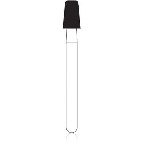 NTI Diamond Bur, FG, Taper Modified Shoulder, #845KR-025, Coarse, Green, 2.5 mm, 5/Pk, C845KR-025 thumbnail 6