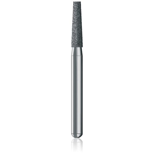 NTI Gold Pack FG Diamond Bur, Coarse, Flat End Taper, #847-016, 1.6 mm Diameter, 8.0 mm Length, 50/Pk, C847-016G thumbnail 5