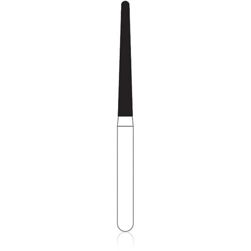 NTI® FG Diamond Bur, Coarse, Long Round End Taper, #850L-014, 1.4 mm Diameter, 11.5 mm Length, Friction Grip, 5/Pk, C850L-014 thumbnail 4