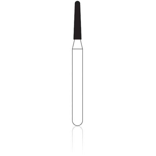 NTI Diamond Bur, FG, Round End Taper, #855-012, 1.2 mm, Coarse, Green, 5/Pk, C855-012 thumbnail 11