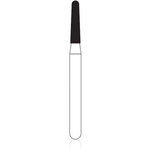 NTI Diamond Bur, FG, Round End Taper, #855-014, Coarse, Green, 1.4 mm, 5/Pk, C855-014 thumbnail 6